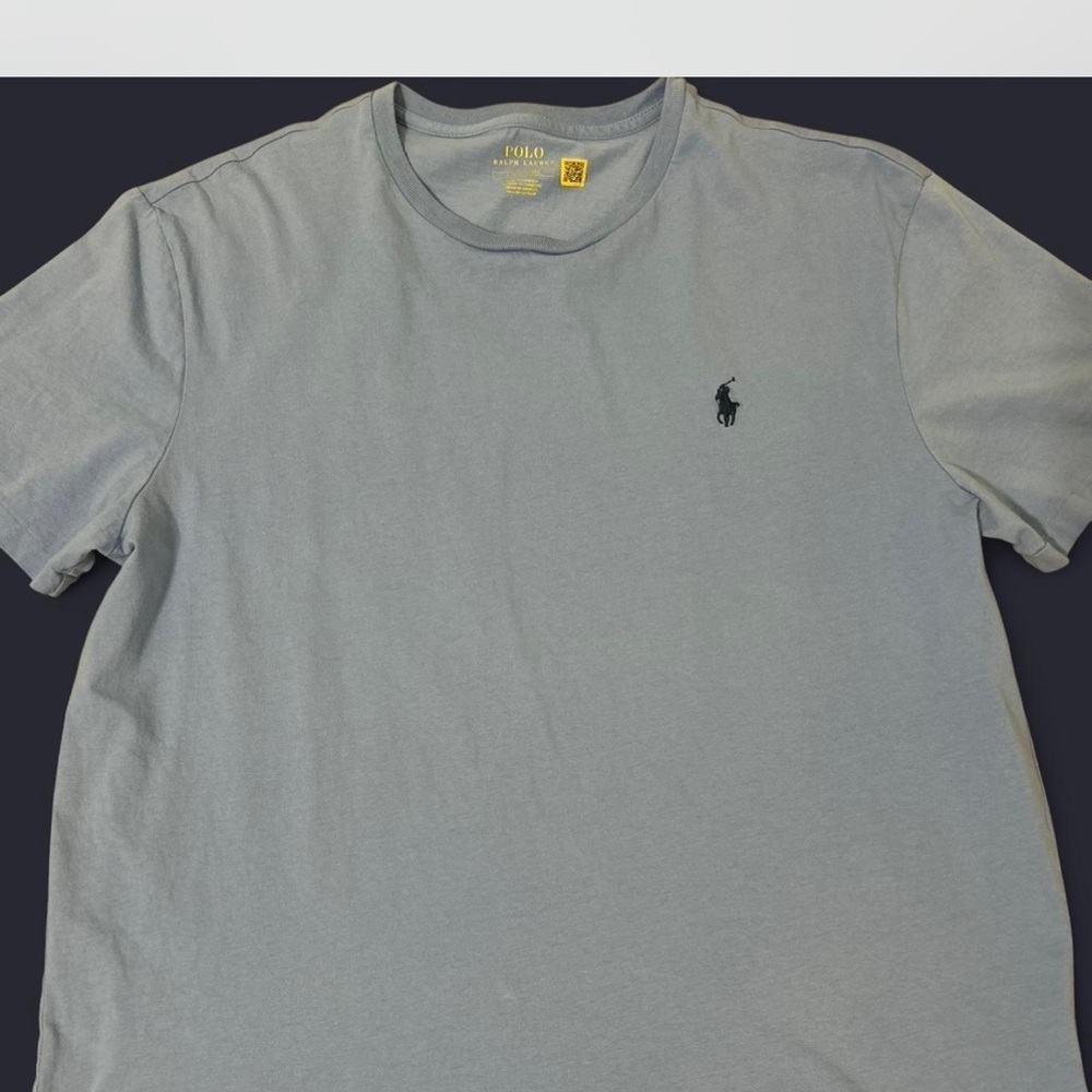 Polo by Ralph Lauren Grey Blue Short Sleeve Tee